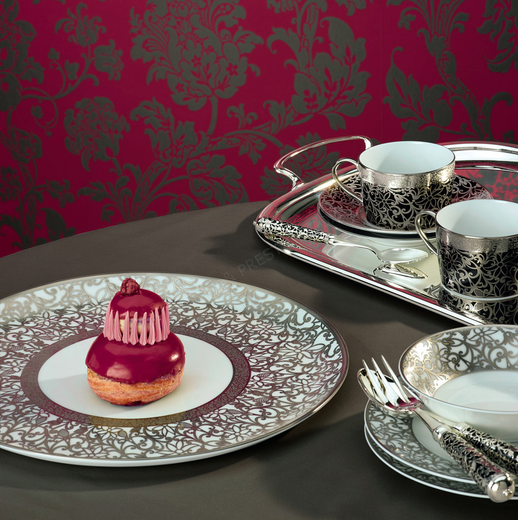 Bread and butter plate red - Raynaud